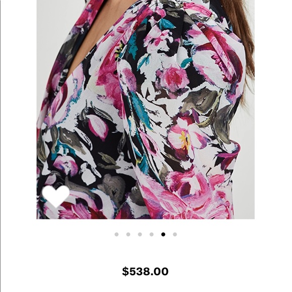 Ronny Kobo Astrid Floral Dress Sold Out RRP $538 - Picture 4 of 4